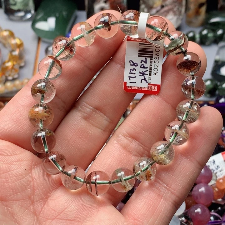水晶手串未镶嵌天然