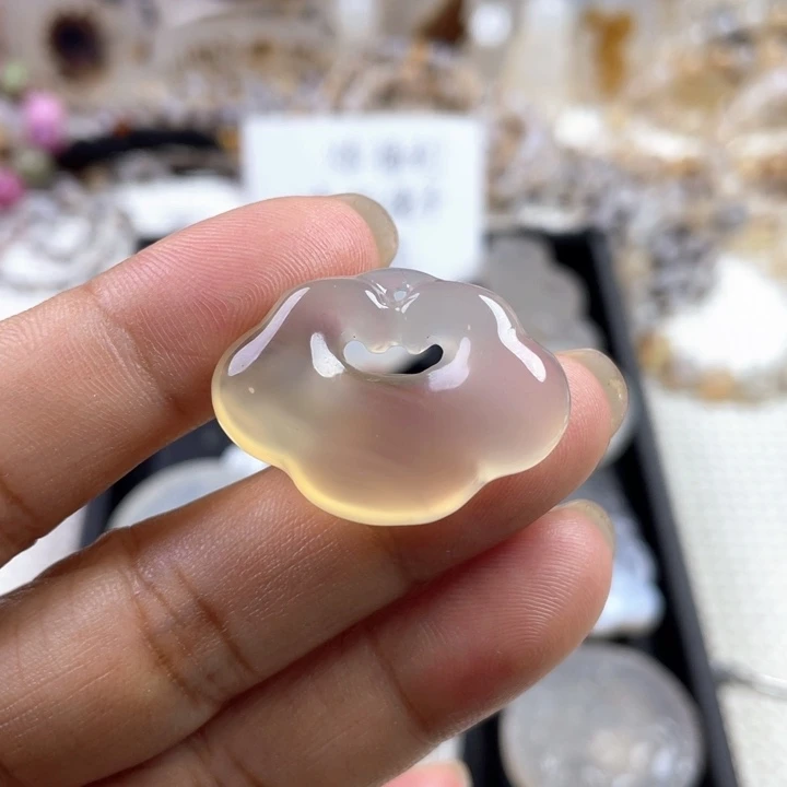 花***花未镶嵌颈饰玛瑙/玉髓