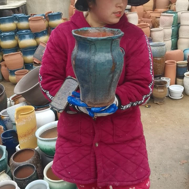 红陶口19高27瑕疵