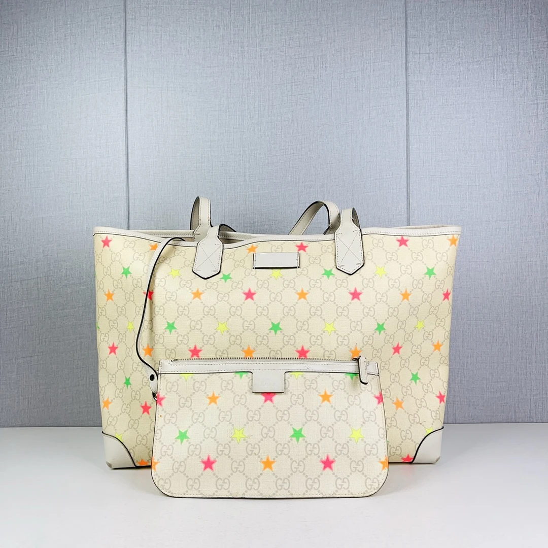 箱包/单肩包 古驰/Gucci 老花星星子母托特 014标