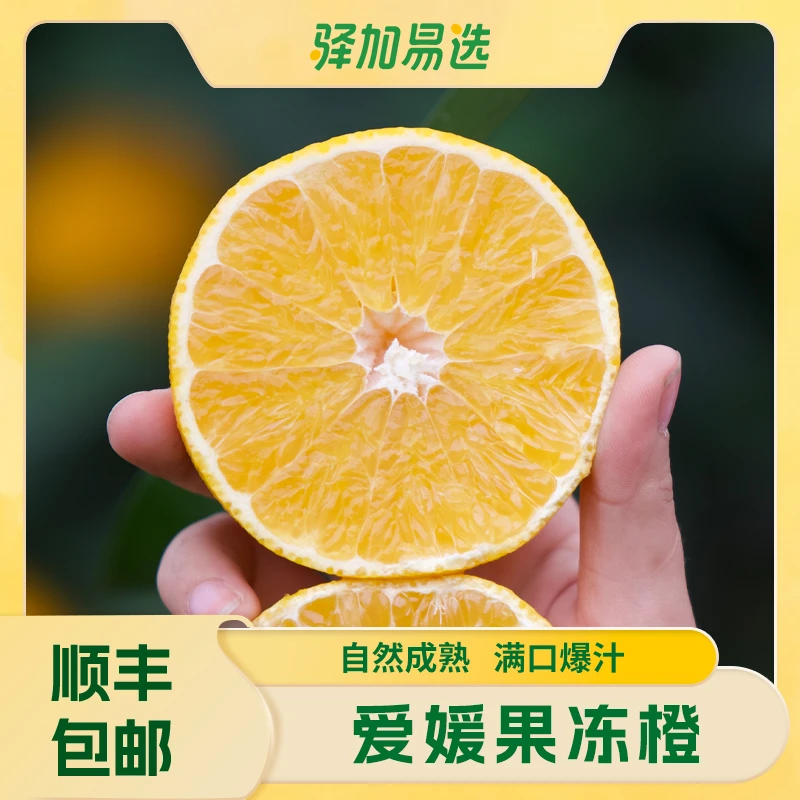 【爱媛果冻橙】新鲜应季清甜多汁，皮薄肉厚