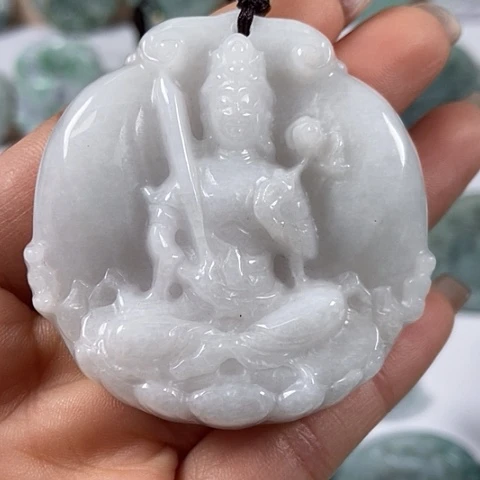 翡翠颈饰未镶嵌虚空福利翡翠