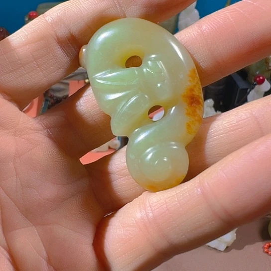 和田玉（糖玉）未镶嵌挂件用****5