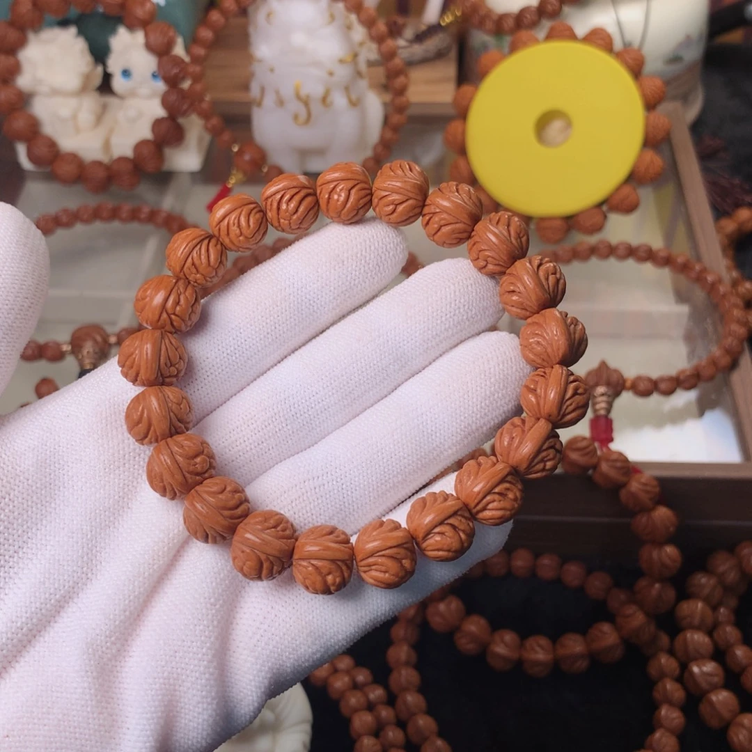 桃核吊坠盘龙爆肚13