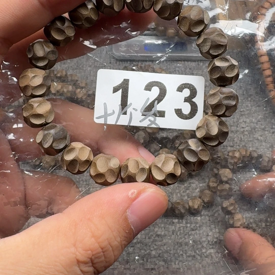 檀香木手串/手链阴沉老山无相10×11