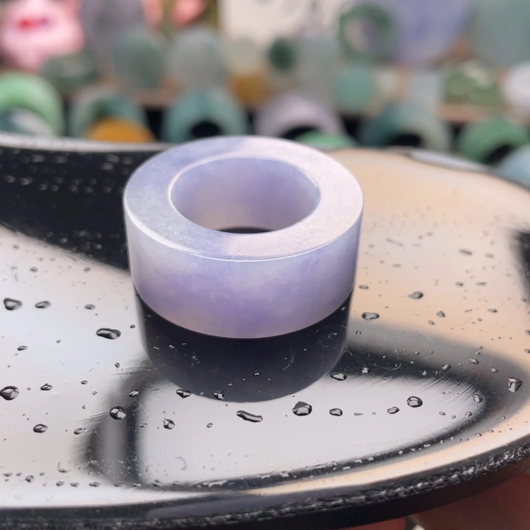 定制翡翠未镶嵌  紫罗兰