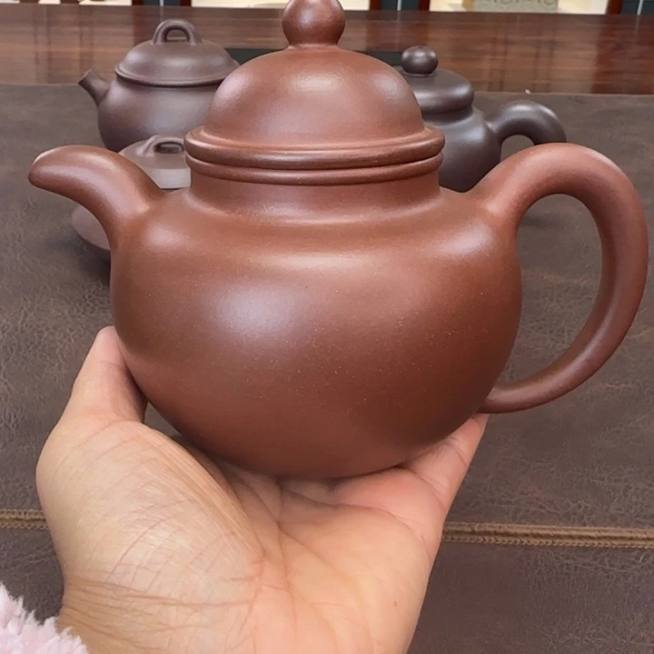 王***子紫砂茶壶寿珍掇球