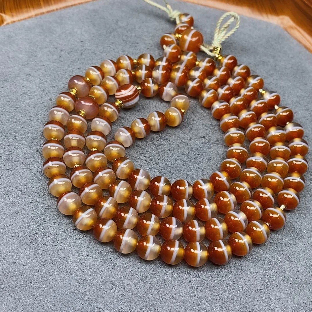 玛瑙/玉髓未镶嵌手链