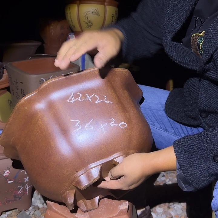 紫砂花盆紫砂花盆