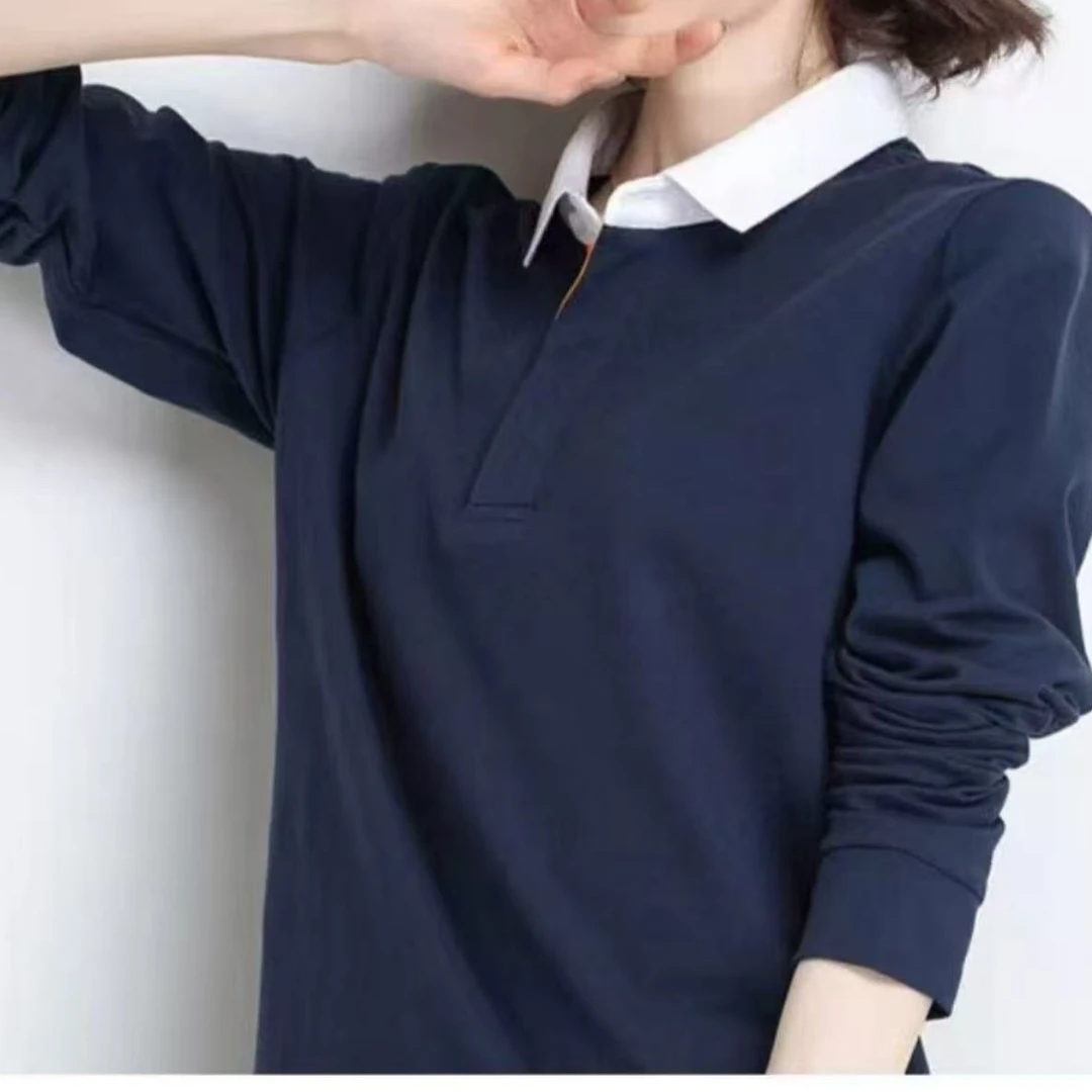 2025新款修身打底设计感格子长袖格纹上衣时尚减龄格子衬衫