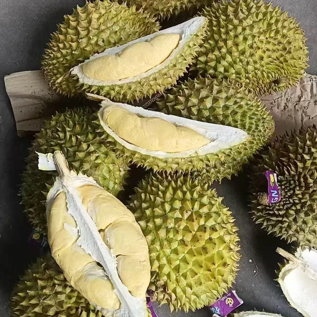 泰国金枕鲜榴莲软糯香甜干包黄肉核小一果一重金枕泰国