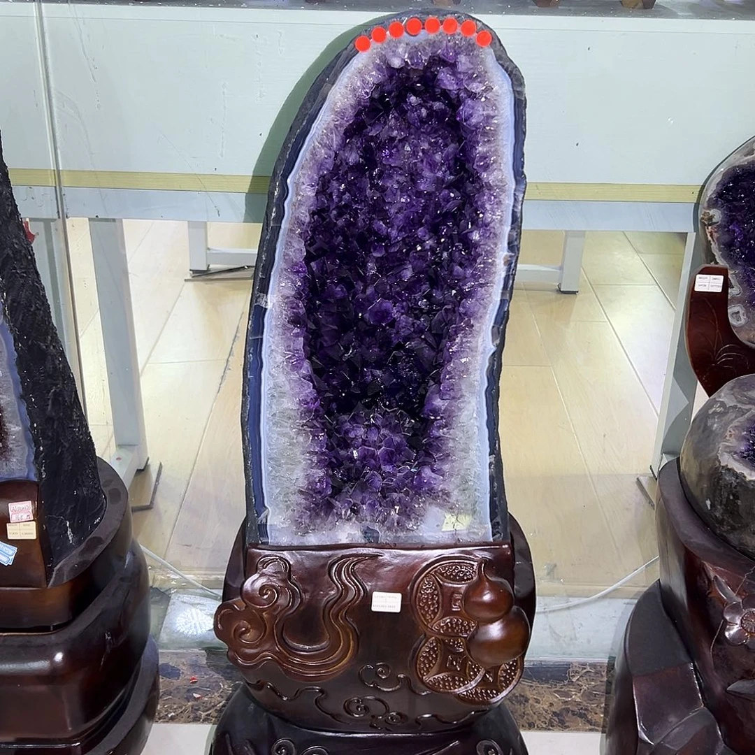 未镶嵌紫晶大型摆件（非配饰）