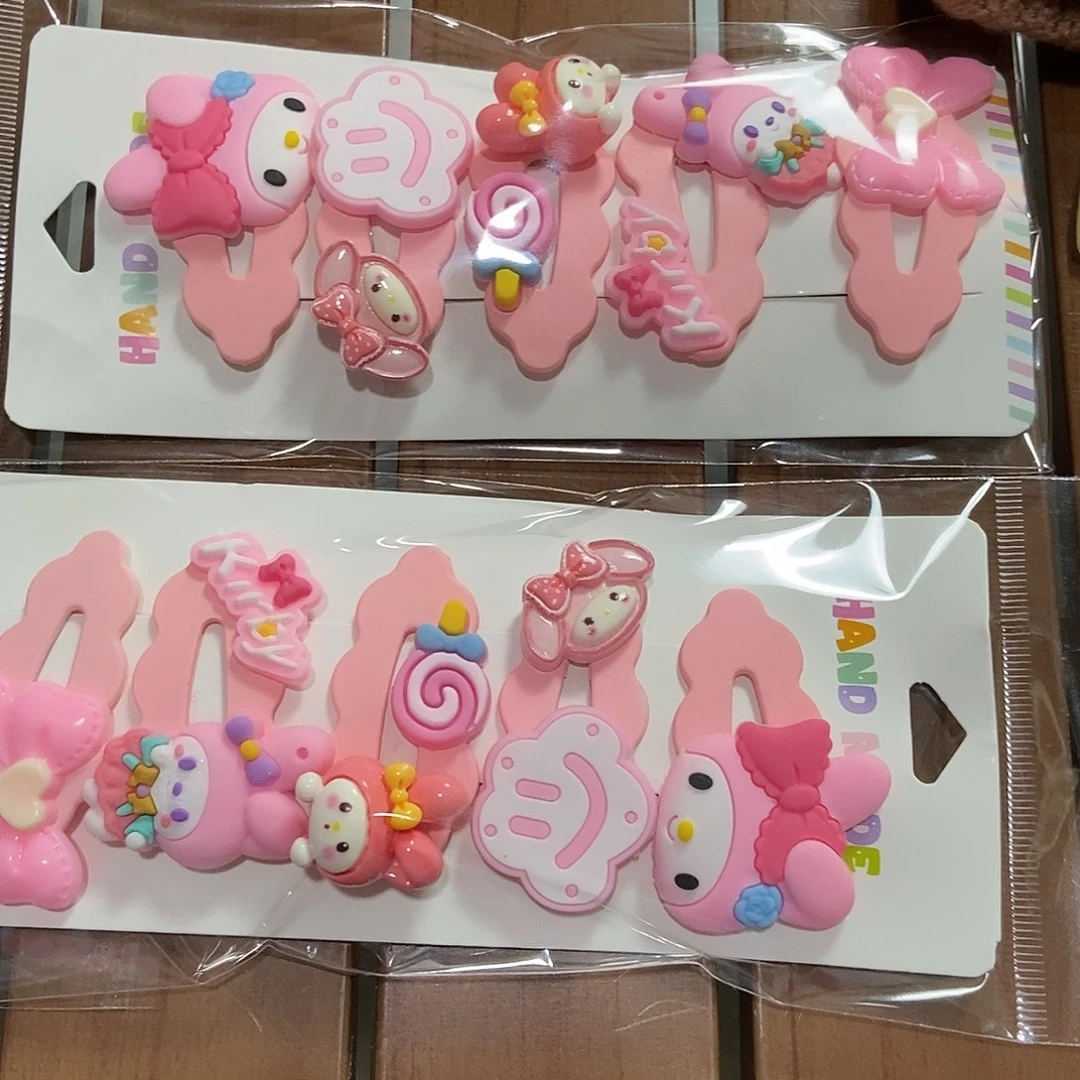 纯棉卡通发夹发10个