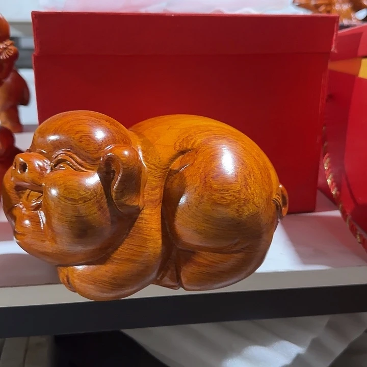 木花梨木20福气猪一只