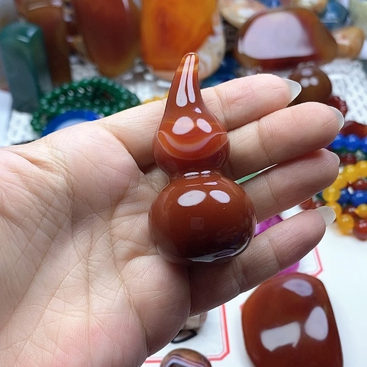 玛瑙/玉髓珠宝奇石未镶嵌令*冲