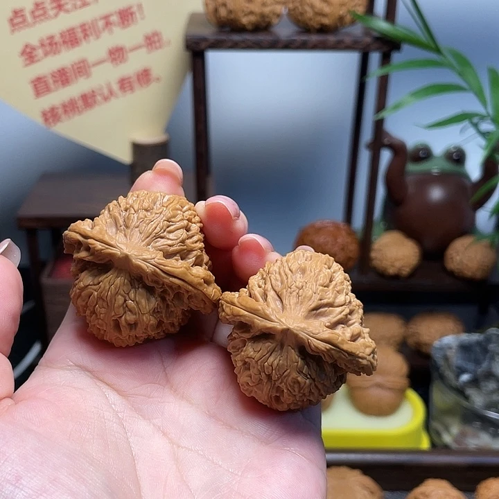 风***己文玩核桃把件南疆41闪5