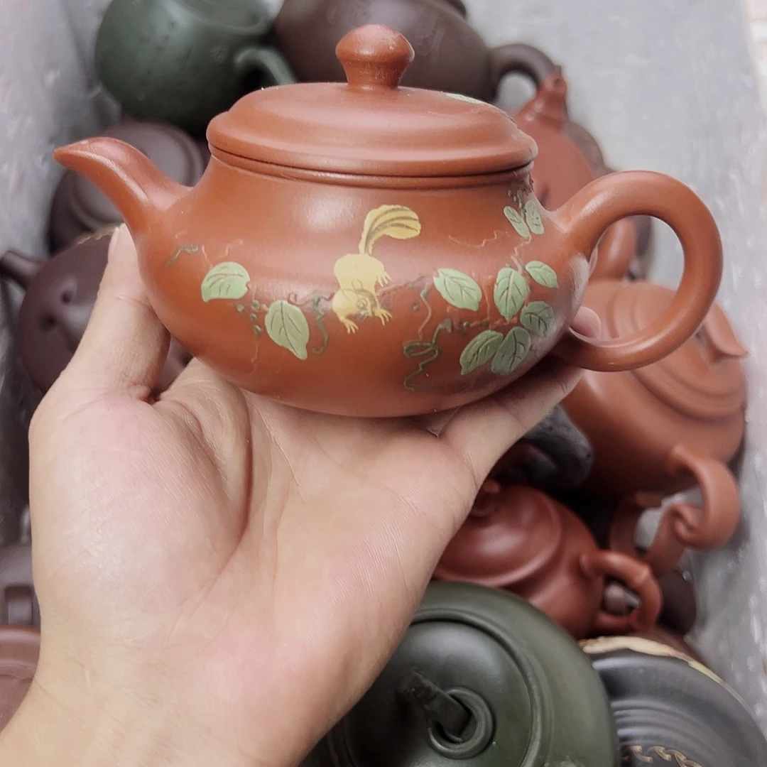 茶壶紫砂宜兴原矿紫砂壶 300毫升40