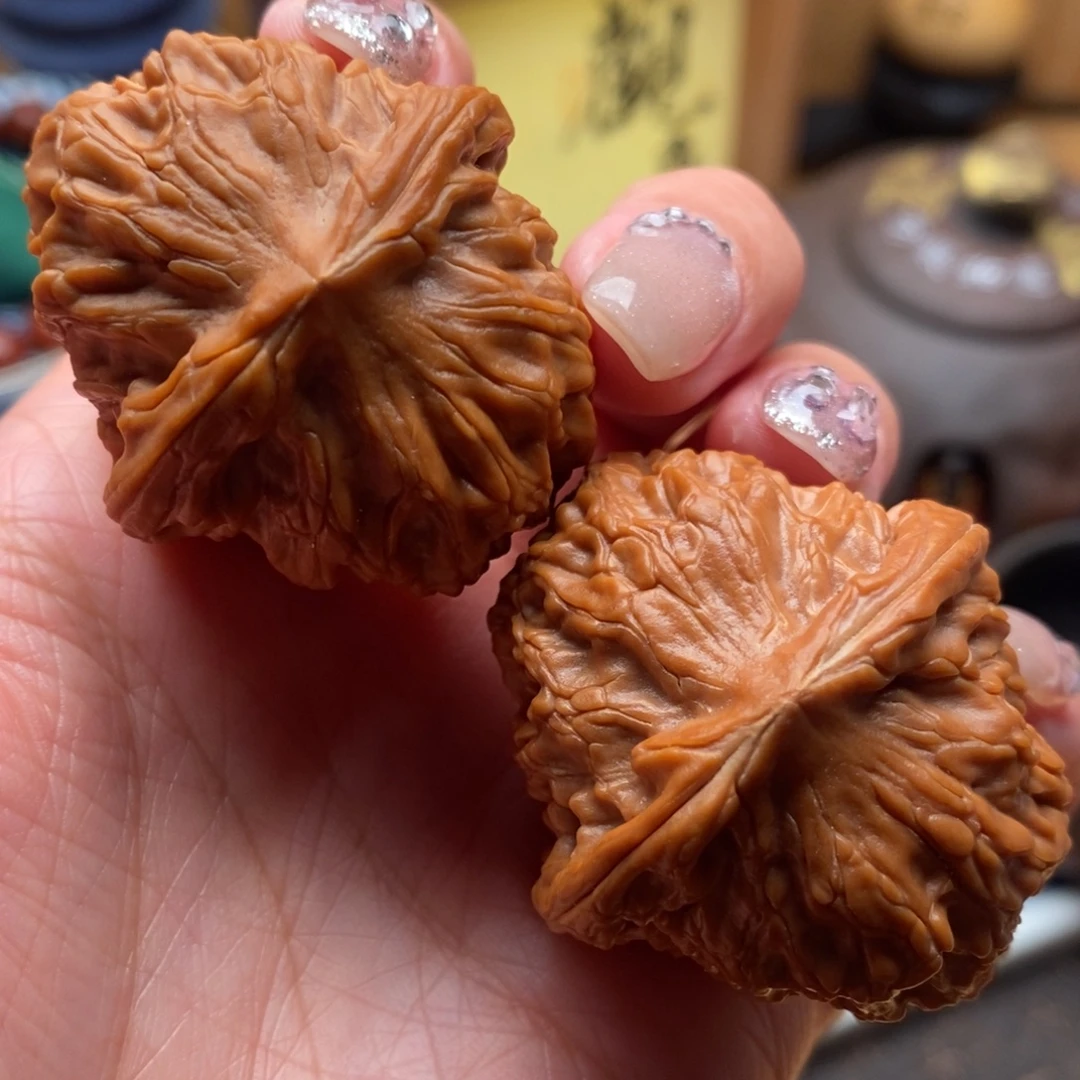 文玩核桃把件41尺寸全品蓟县元宝