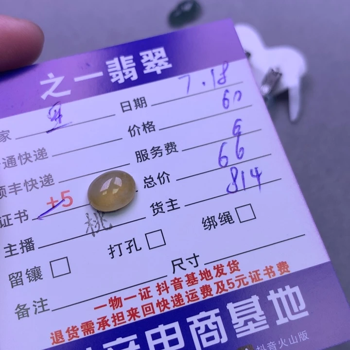 繁***星翡翠未镶嵌颈饰翡翠