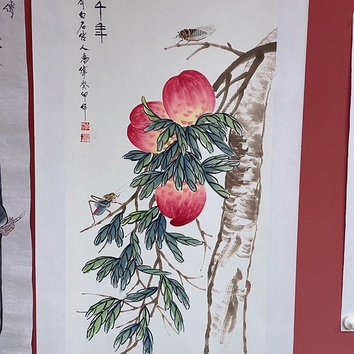 国画冯老师手绘作品