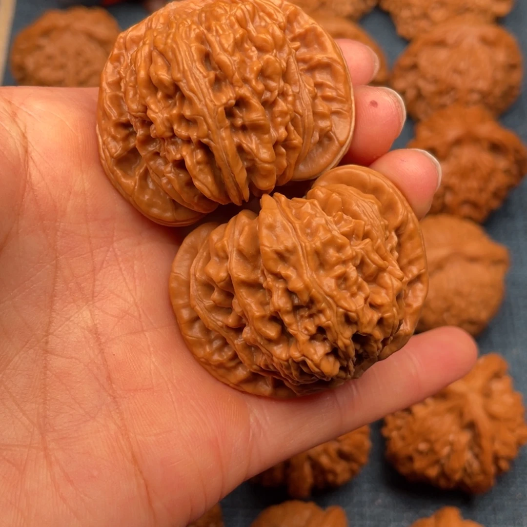 把件文玩核桃44.5全品汉高楼