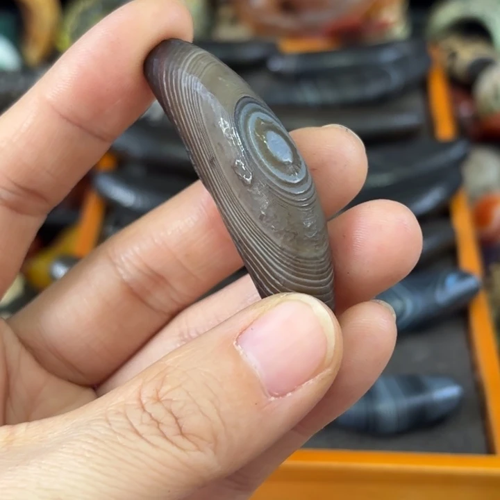 ？***尘玛瑙/玉髓未镶嵌颈饰