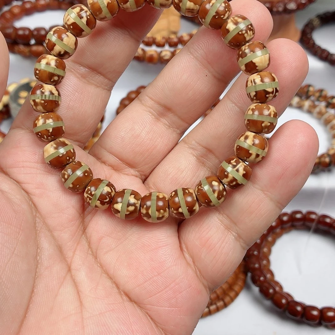 手串紫金鼠实心西瓜纹老型