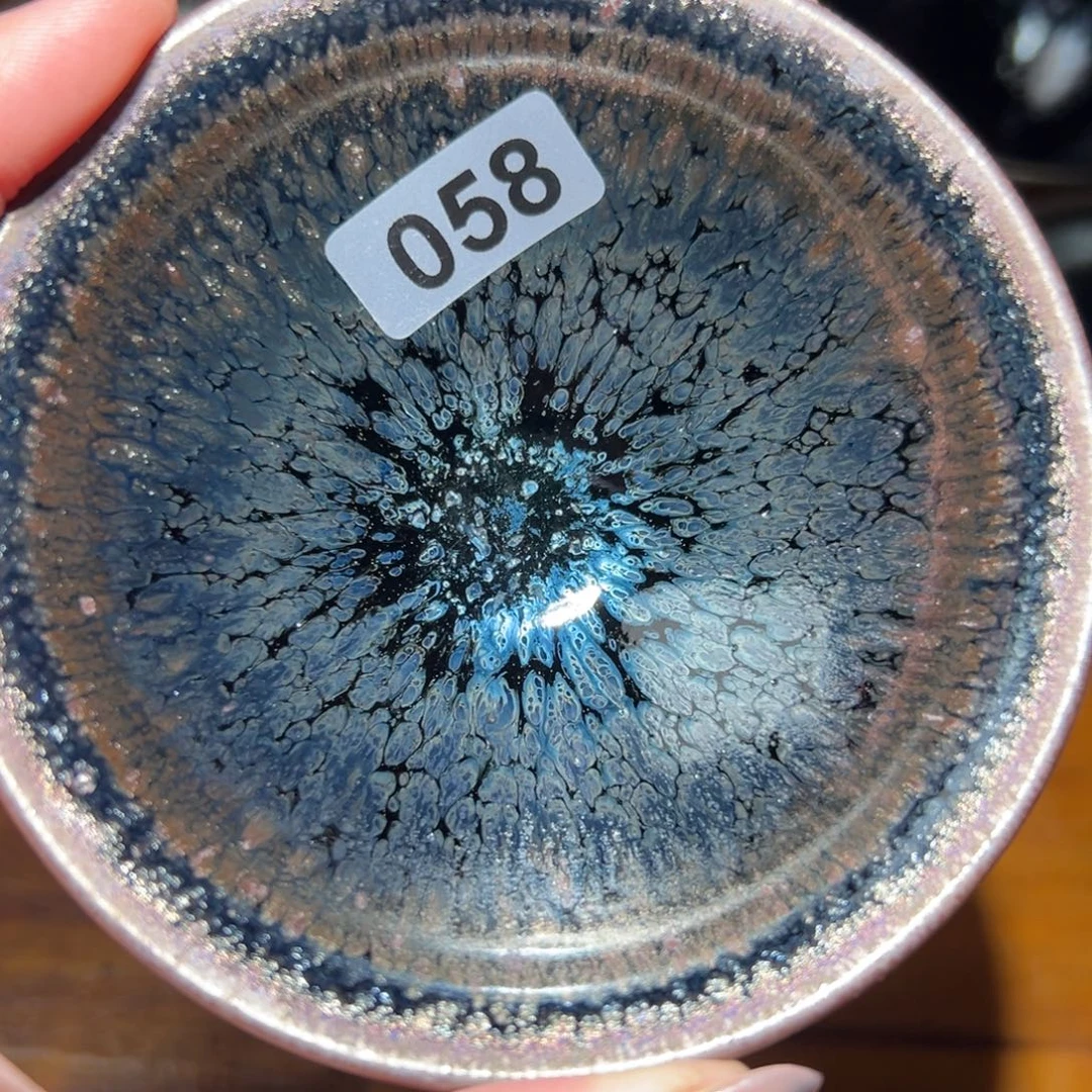 岁***河茶盏全手工原矿原釉建盏