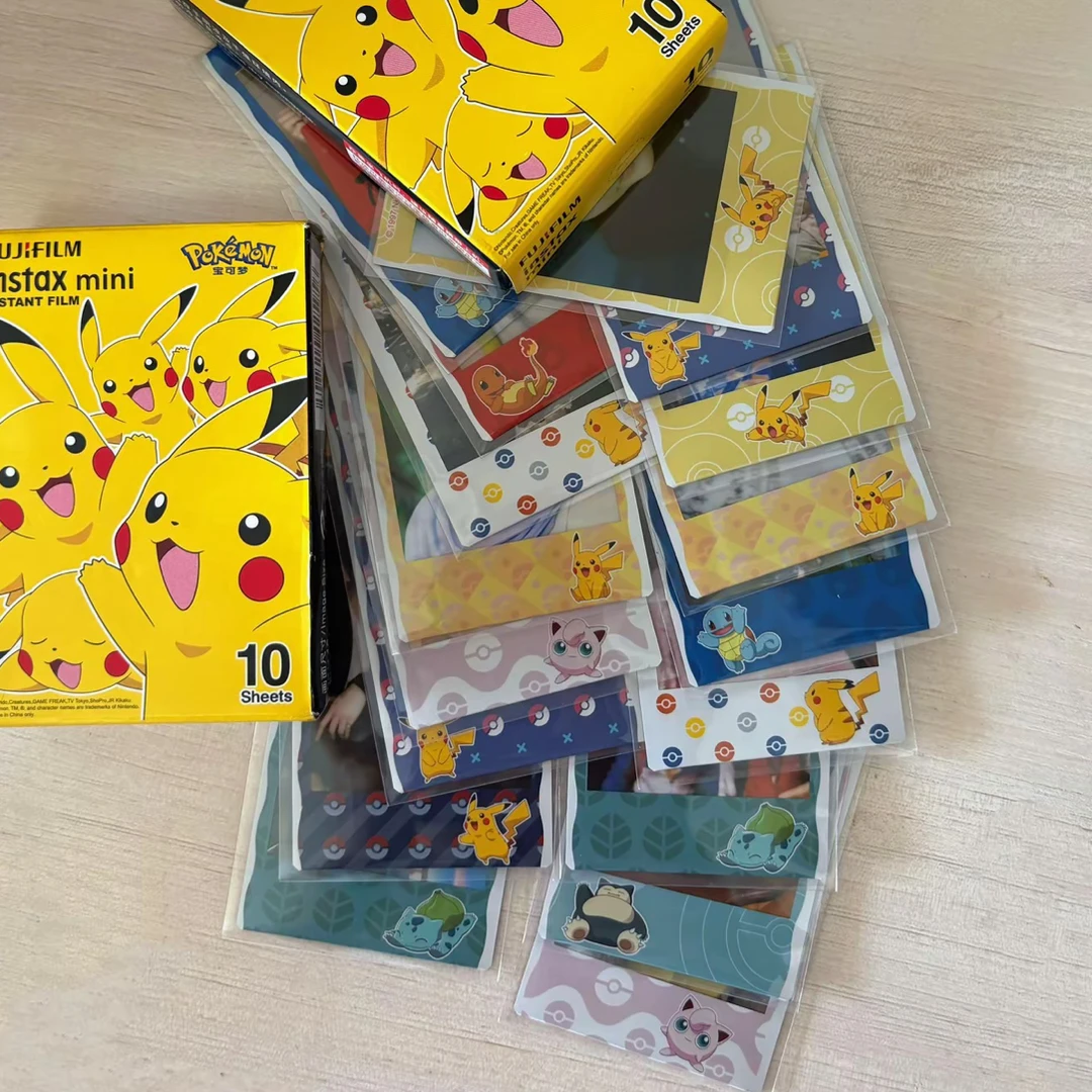 皮卡丘拍立得3寸打印单张个人自拍爱豆来图定制