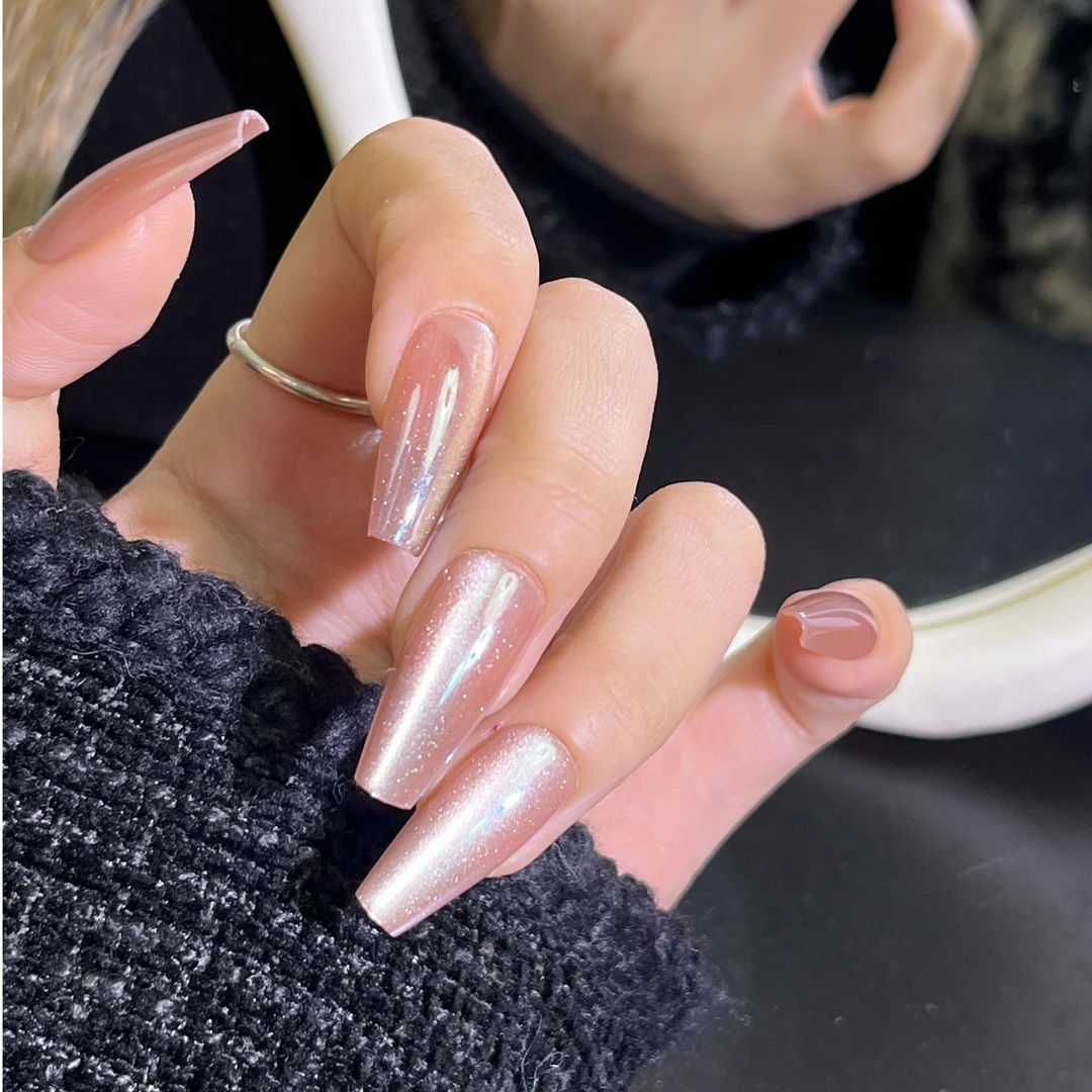 【Thankokay - 穿戴甲】工厂倒闭 轻奢高级感美甲甲片Y01