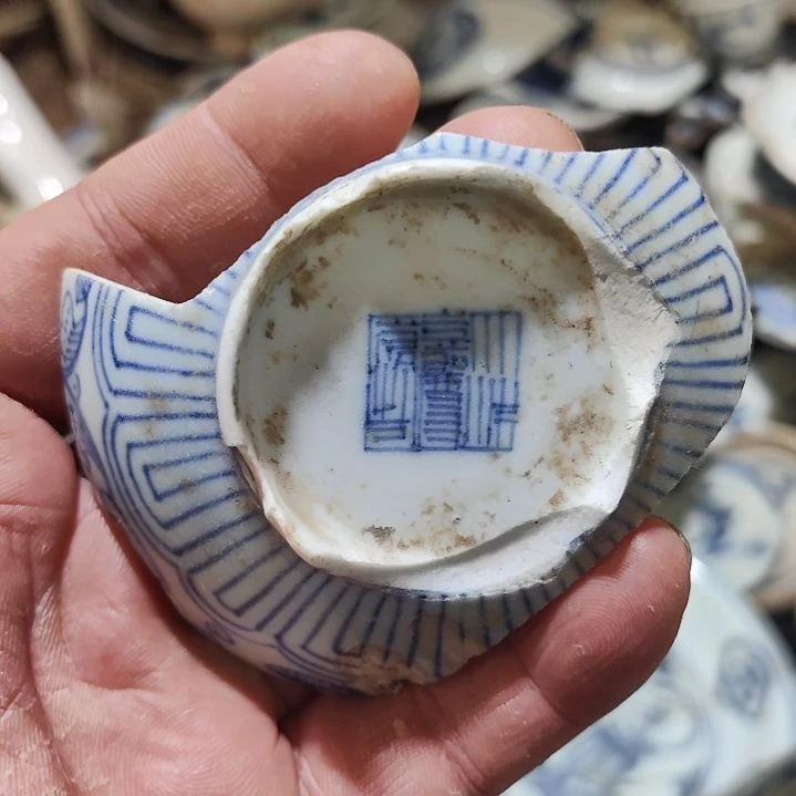 陶瓷手工茶杯摆件