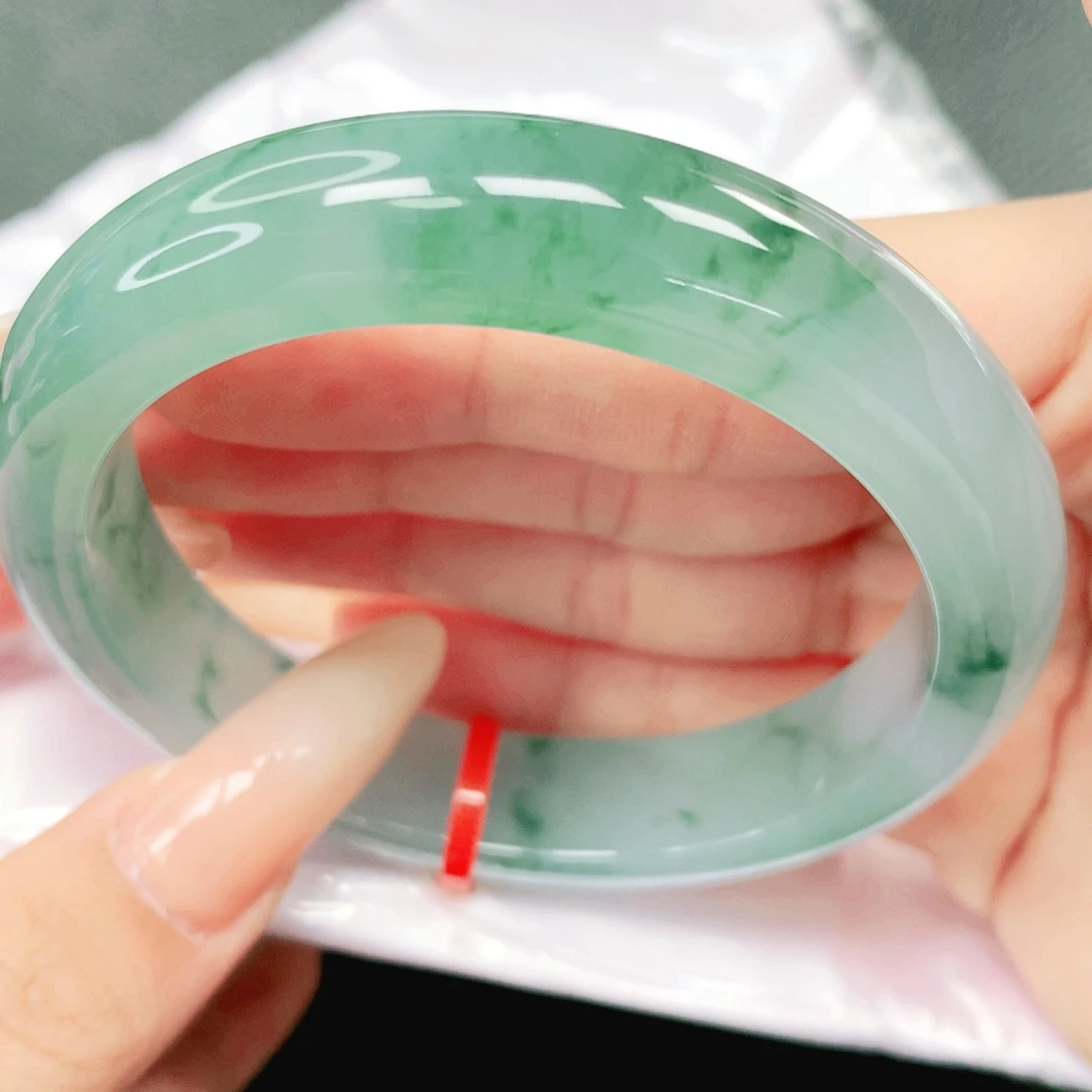 翡翠未镶嵌手镯58