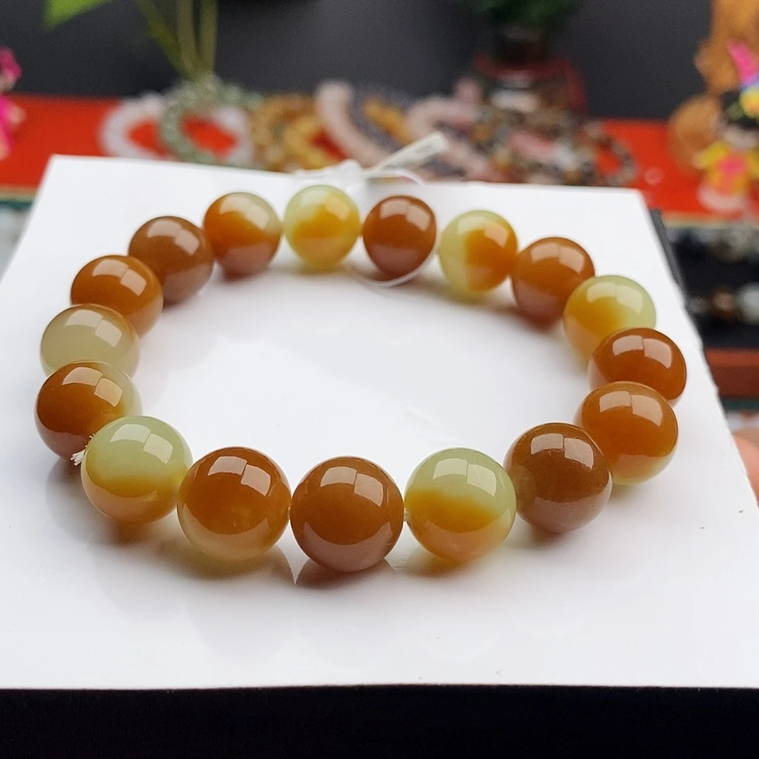 北***狼手串未镶嵌和田玉