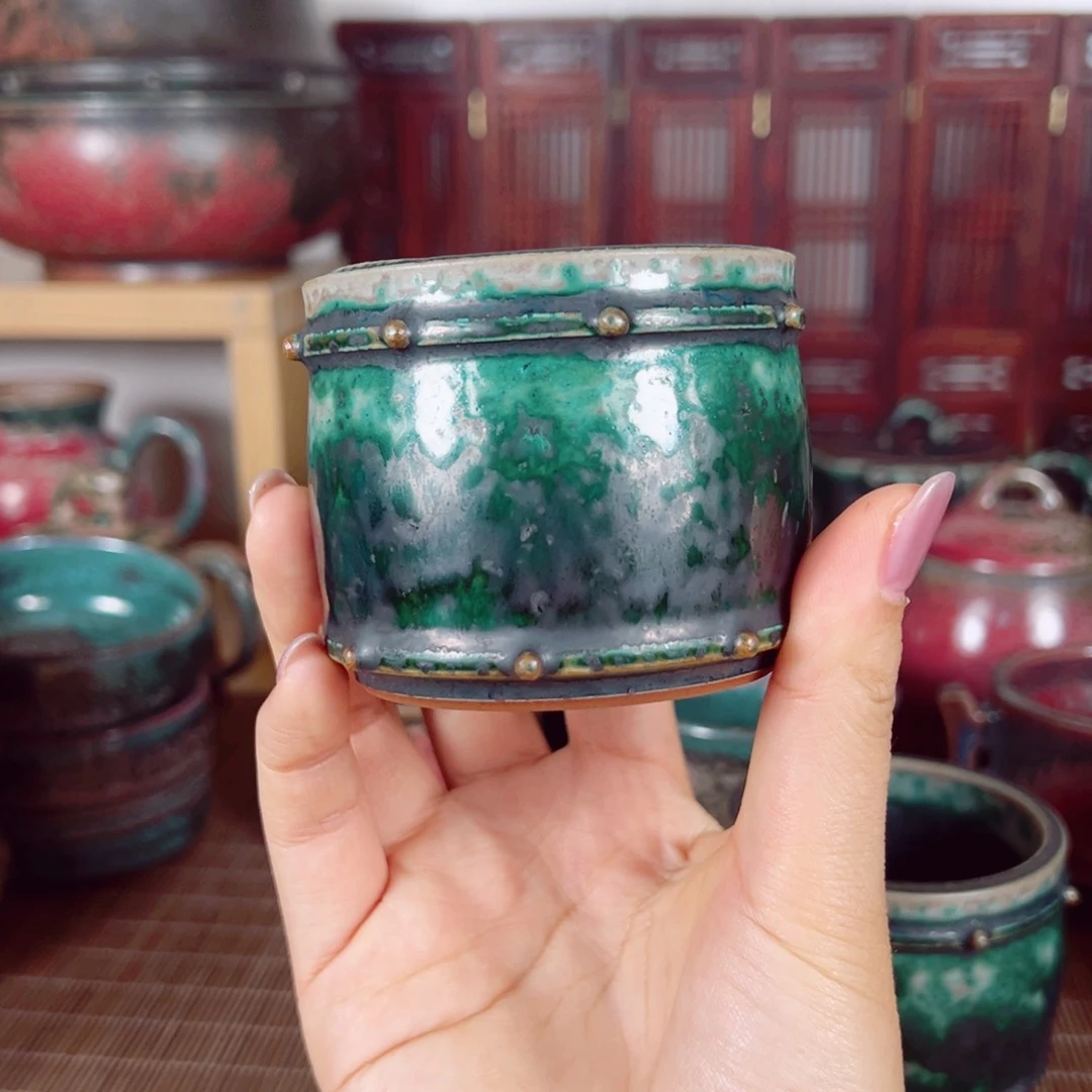 喔*牛李自伟钧瓷祖母绿 神后原产地