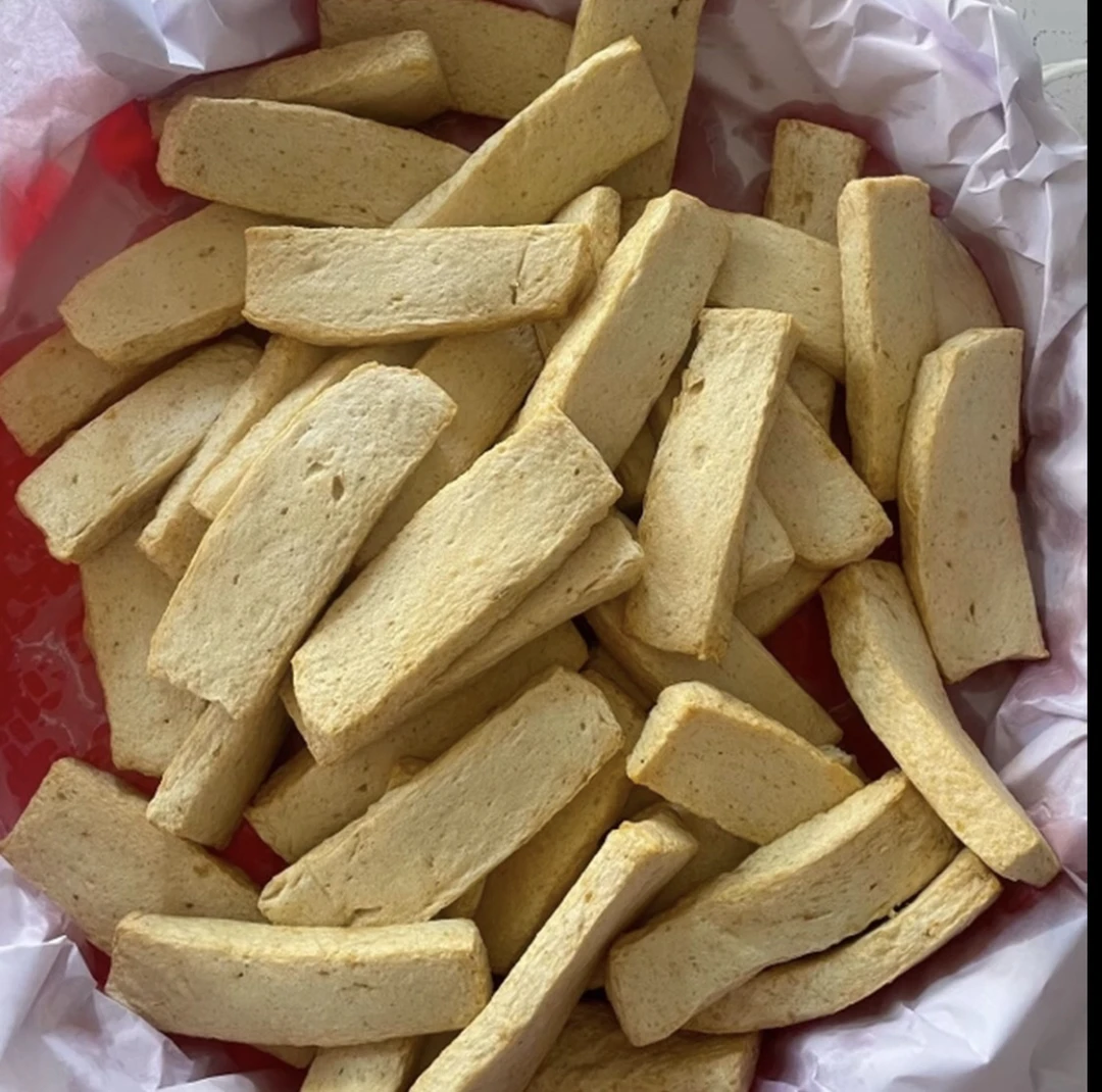 潮汕特产手工传统 甲子鱼条 鱼嘎 长方形鱼饼 新鲜美味