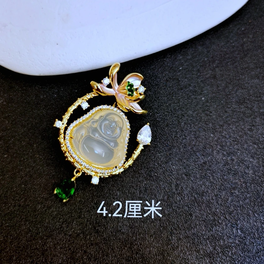 铜合金胸针 902 轻奢国风款百搭胸针