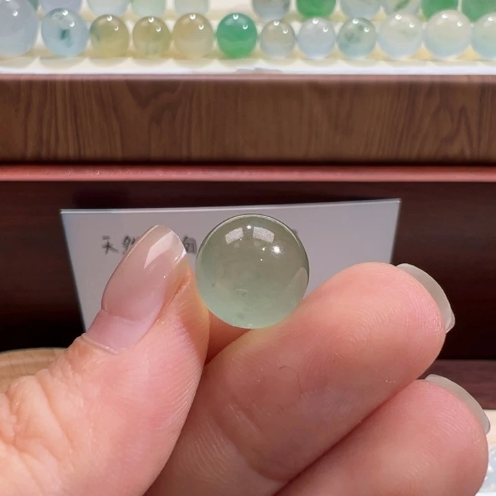 翡翠散珠天然缅甸翡翠A货卡11.3