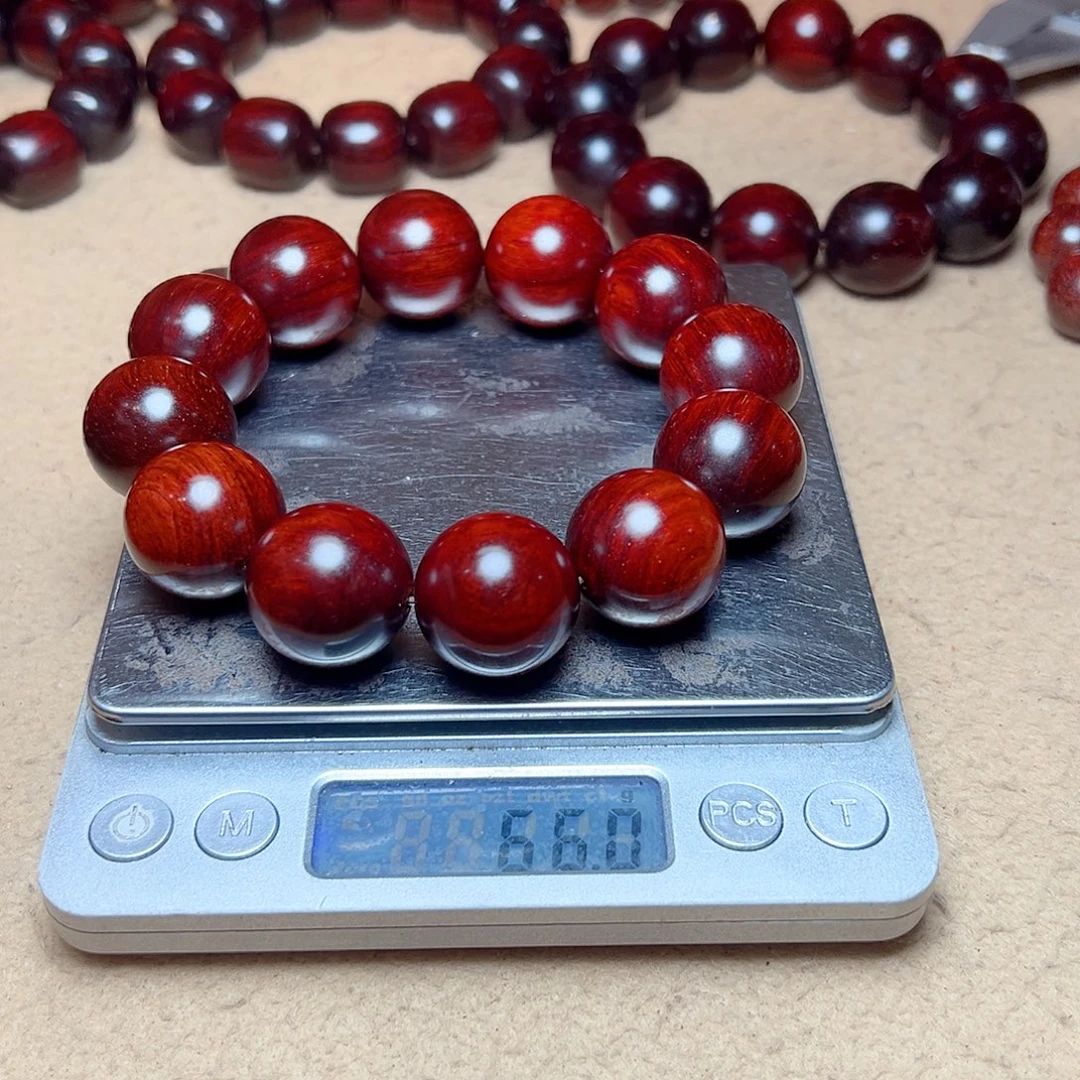 青***在小叶紫檀手串/手链20泥料头货毕业级