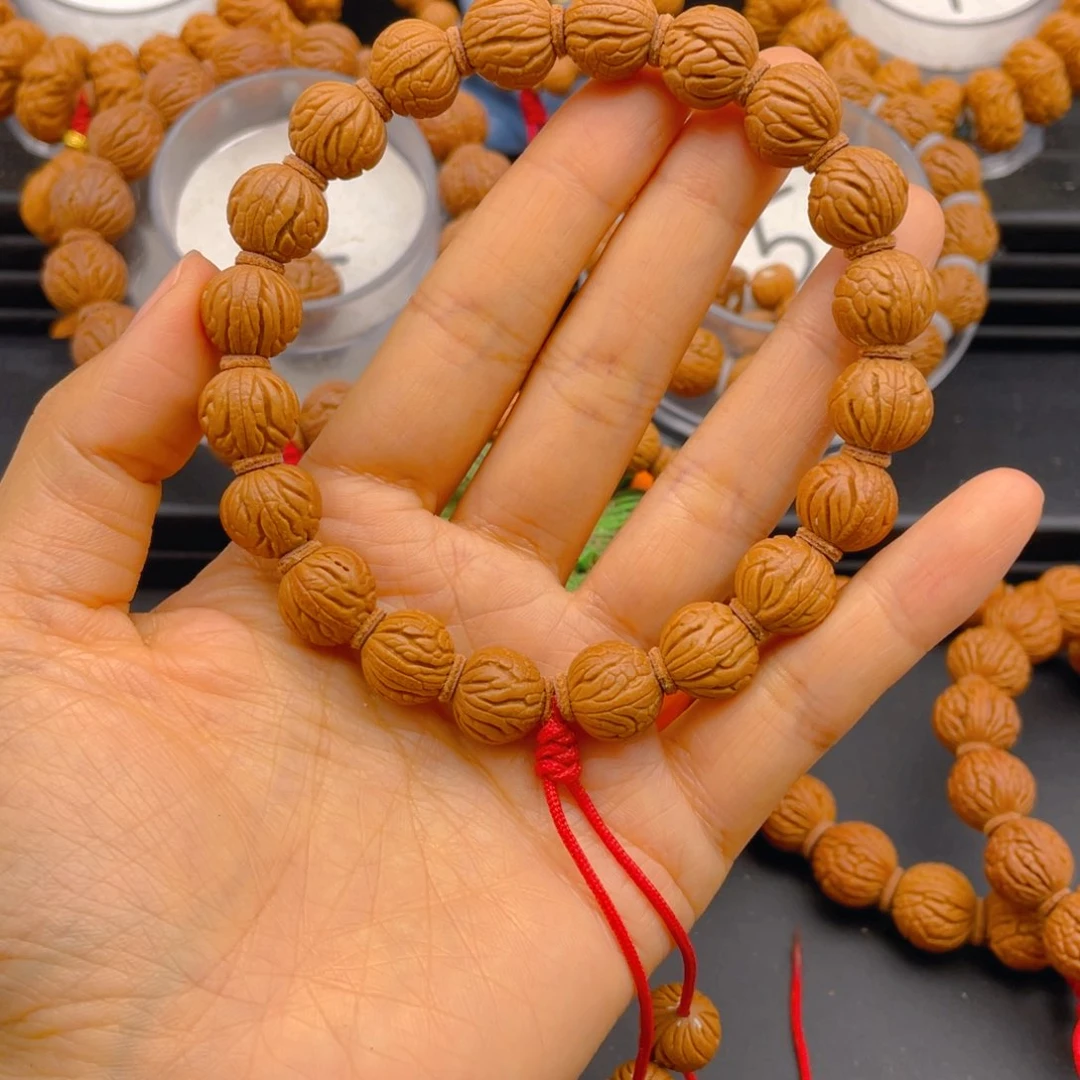 桃核手串阿*见健健康康平平安安6