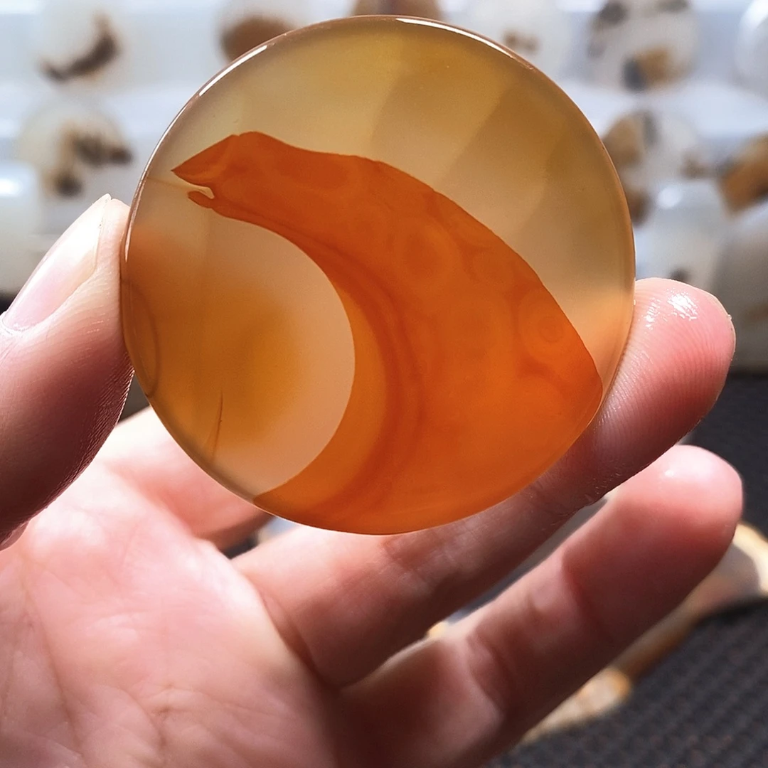 玛瑙/玉髓未镶嵌吊坠(不含链)