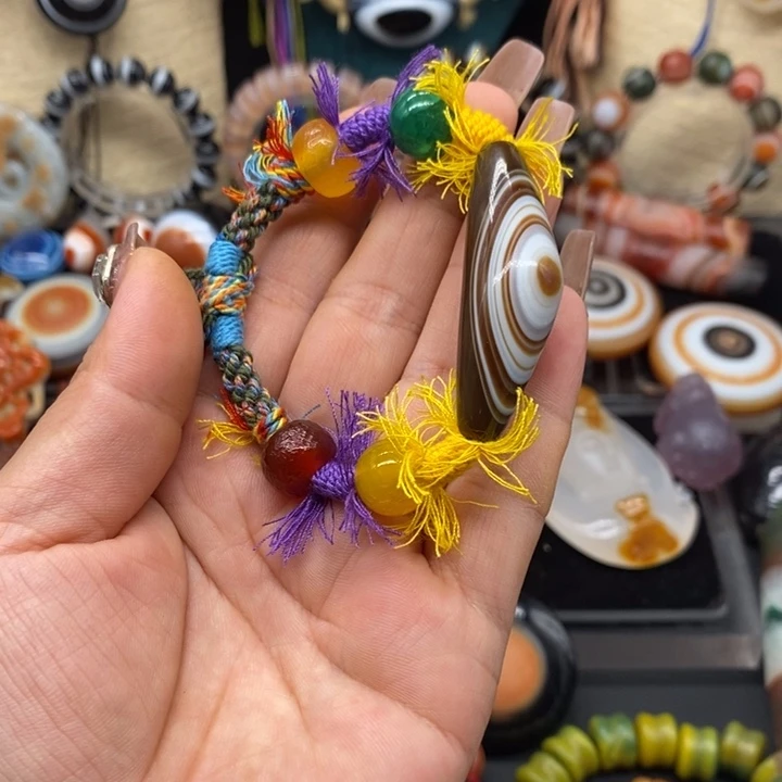 玛瑙/玉髓手链未镶嵌