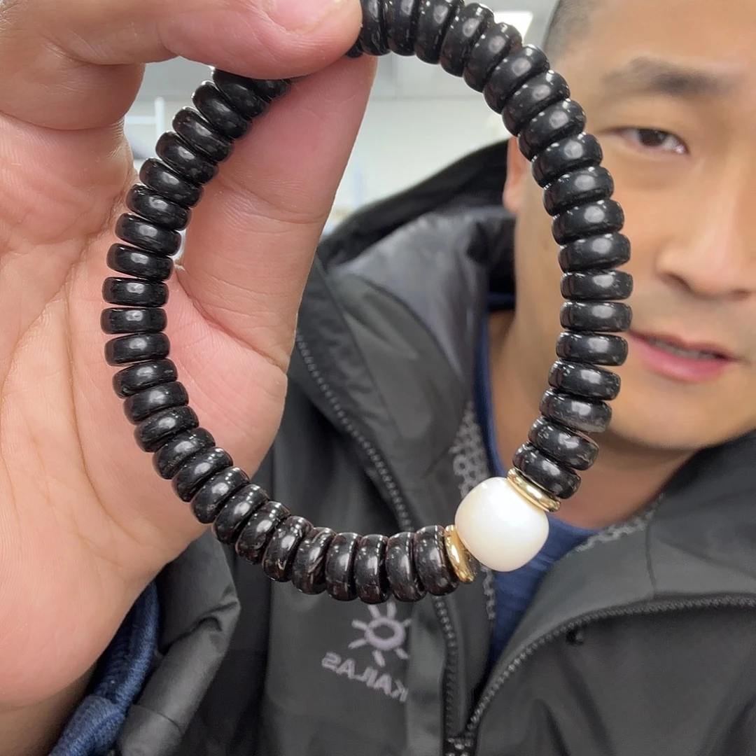 手串白玉菩提椰蒂单圈