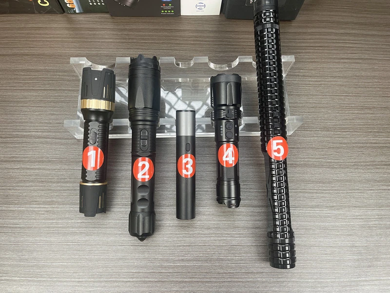 视频同款-多功能防身手电筒驱猪赶狗