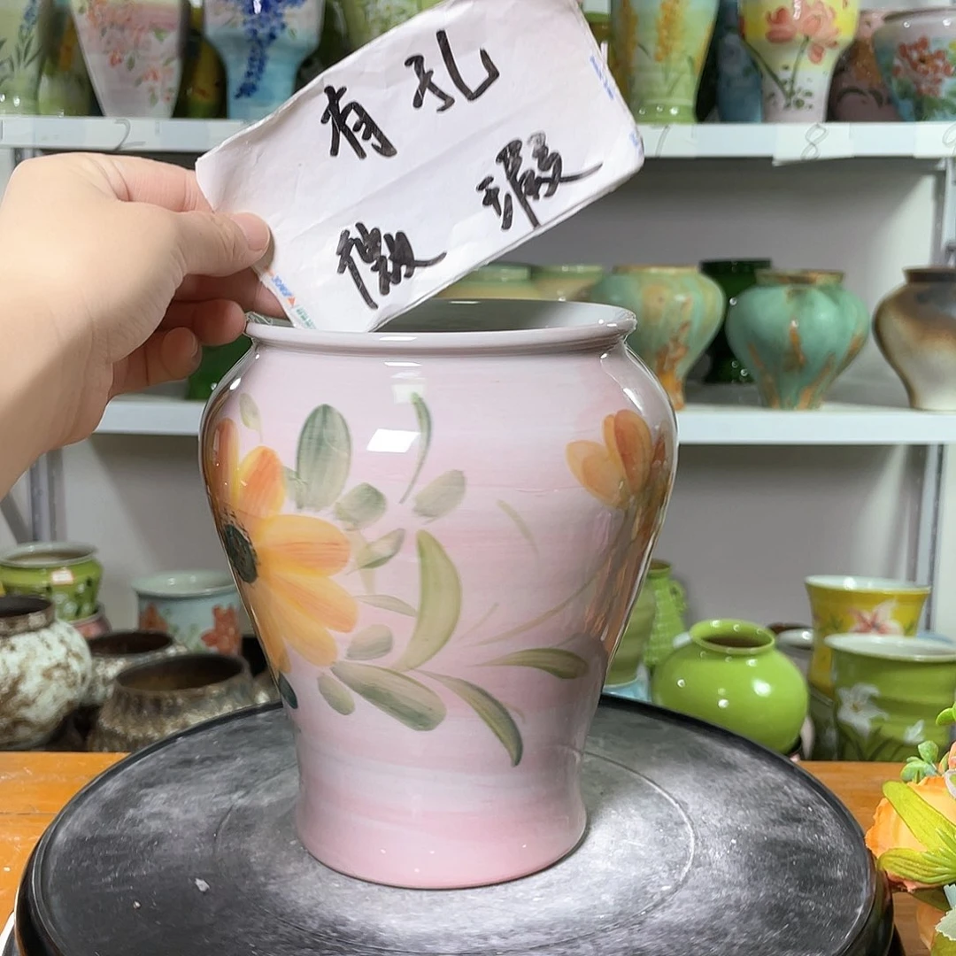 景德镇陶瓷花盆花器暇256