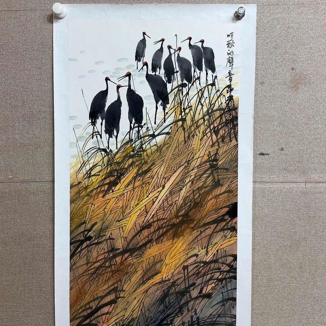 国画石建勋教授精品国画