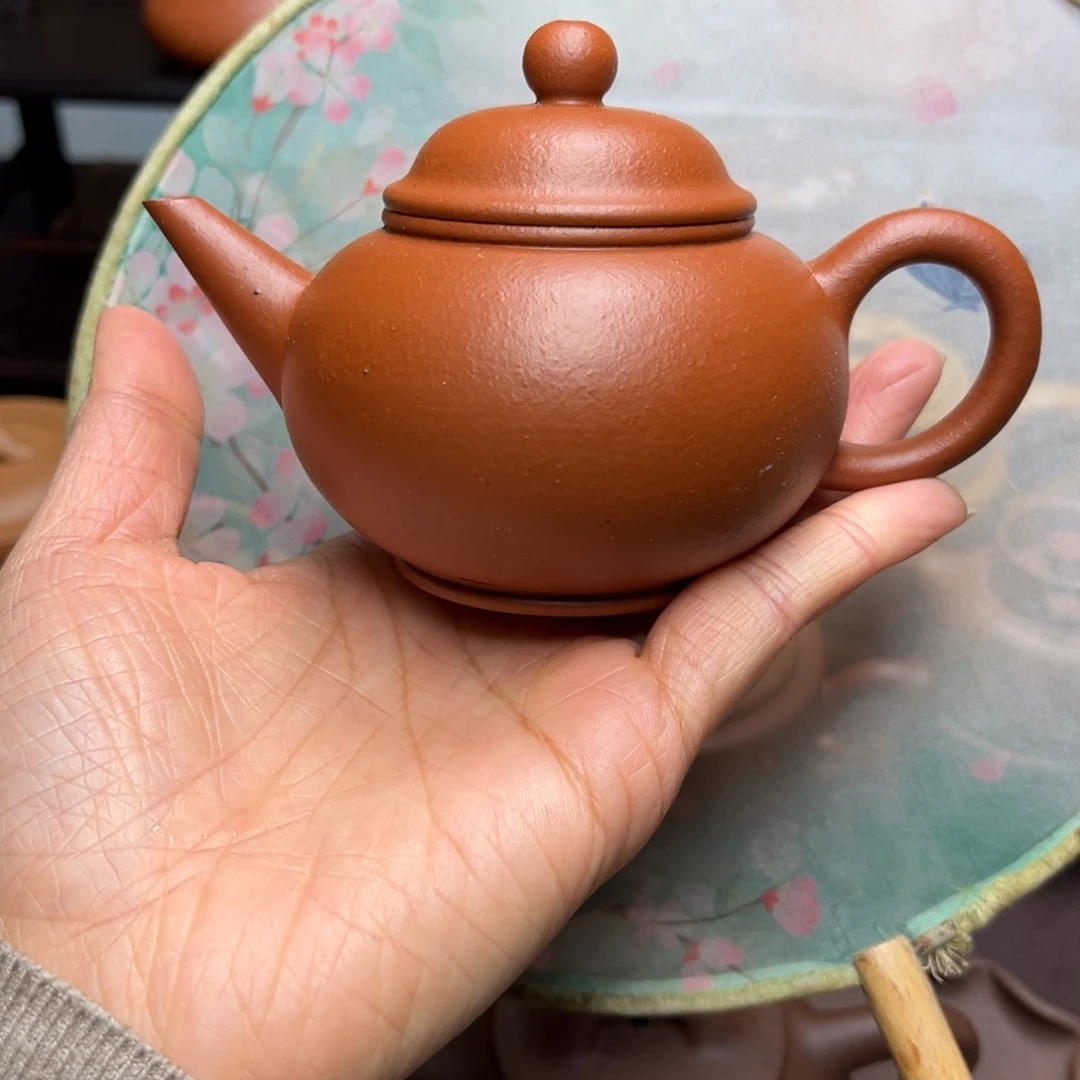 风***雨紫砂茶壶手工制作原矿紫砂