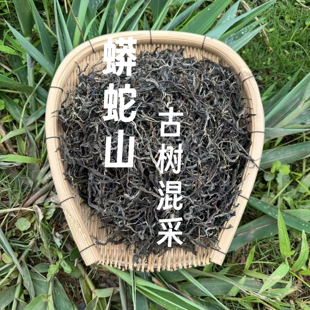 【开播福利】24年（蟒蛇山村）普洱生茶散茶 500克（可试喝100克）