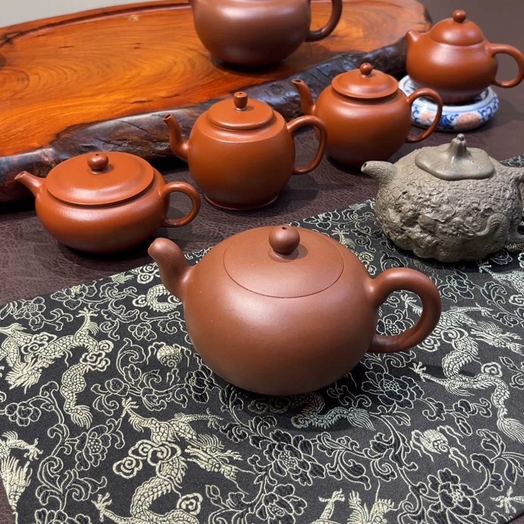 茶壶紫砂咚*拐紫砂的壶