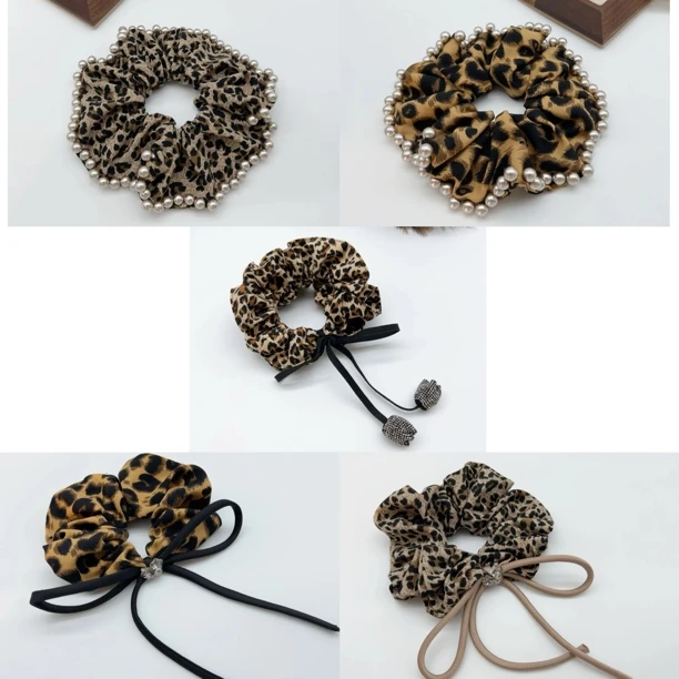 03163 好啊商店 豹纹发圈一个，五款