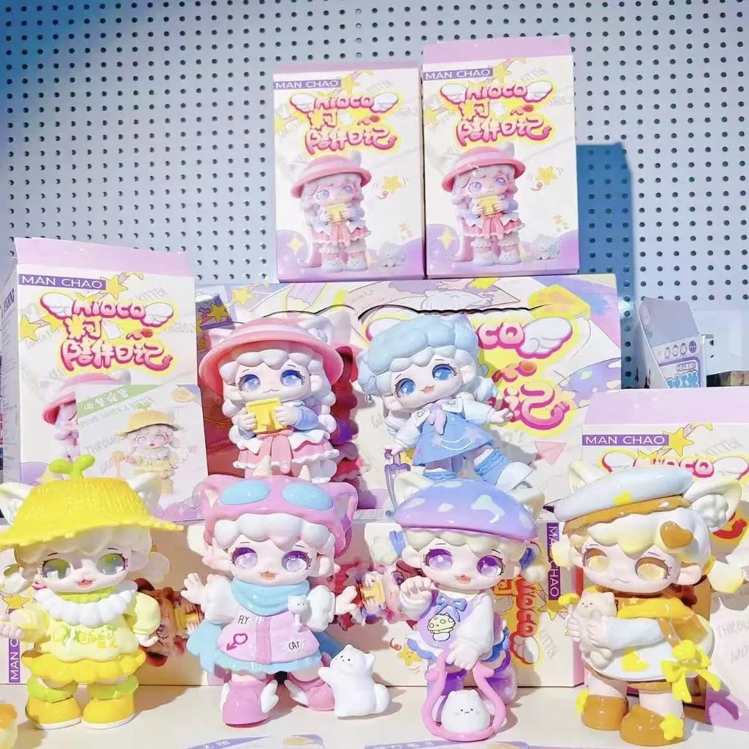 Mioco米可陪伴日记潮玩盲盒可爱公仔手办桌面摆件礼物